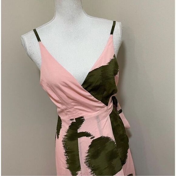 Anthropologie x Hutch Printed Wrap Maxi Dress Size 2XL - Picture 6 of 9